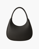 Sleek Crescent-Shape Hobo Women’s Leather Handbag – product view 1