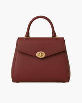 Burgundy Mini Top-Handle