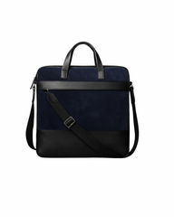 Midnight Executive Leather Briefcase