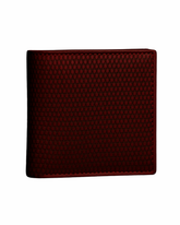Textured Maroon Genuine Leather Wallet