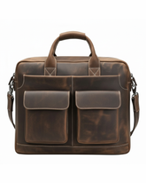 The Vintage Executive Leather Briefcase