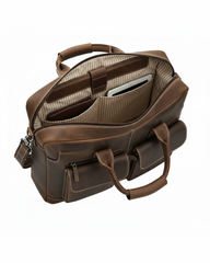 The Vintage Executive Leather Briefcase