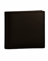 Dual-Tone Leather Bi-Fold Wallet