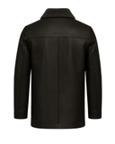 Blackridge Men’s Shearling Collar Leather Coat — product photograph 2
