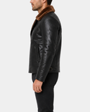 Men’s RAF B3 Real Leather Aviator Sheepskin Jacket – Zenith Brown