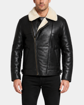 Bomber Flying Men’s RAF B3 Real Leather Aviator Sheepskin Jacket – Zenith Brown