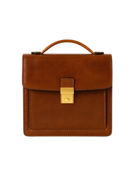 The Ambassador Mini Leather Briefcase