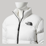 The North Face White Nuptse 700 puffer jacket