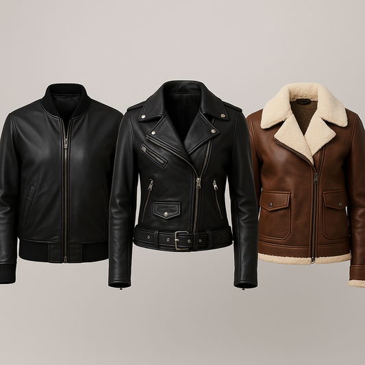 Bomber vs Biker vs Aviator – Which Leather Jacket Suits You Best?