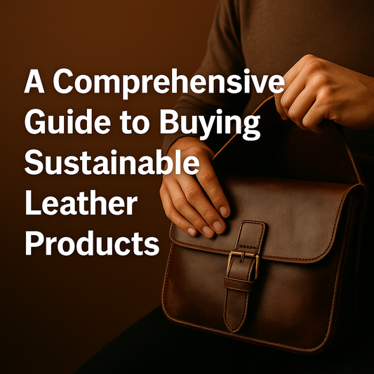 A Comprehensive Guide to Buying Sustainable Leather Products