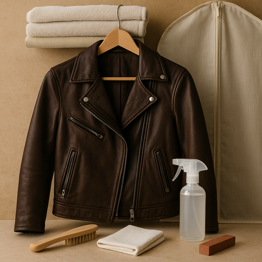 How to Laundry Leather Jacket
