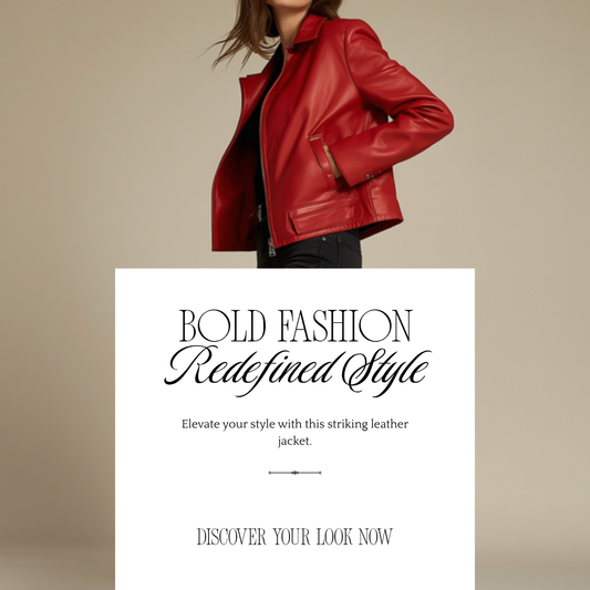 How to Style a Red Leather Jacket: A Complete Outfit Guide