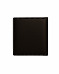 Classic Black Leather Bi-Fold Wallet