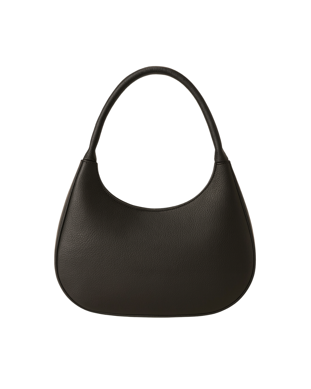 Sleek Crescent-Shape Hobo Women’s Leather Handbag