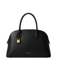 Eclat Dome Tote Lux Leather Women Leather Bag
