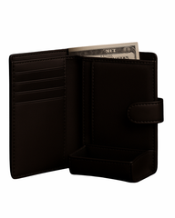 Premium Black Genuine Leather Wallet