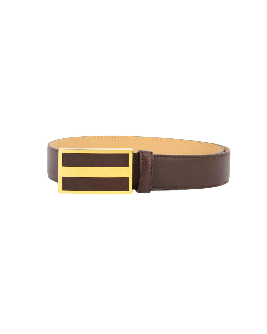 The Regent Brown Leather Belt