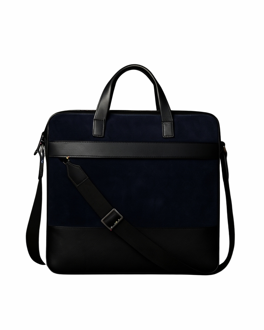 Midnight Executive Leather Briefcase