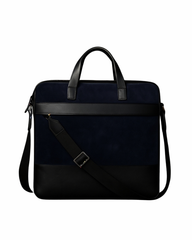 Midnight Executive Leather Briefcase