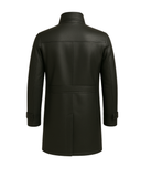 Metroline Classic Men’s Leather Car Coat – product view 2