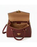 Burgundy Mini Top-Handle – product view 3