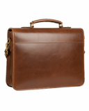 The Regent Classic Leather Travelling Office Bag – product view 4