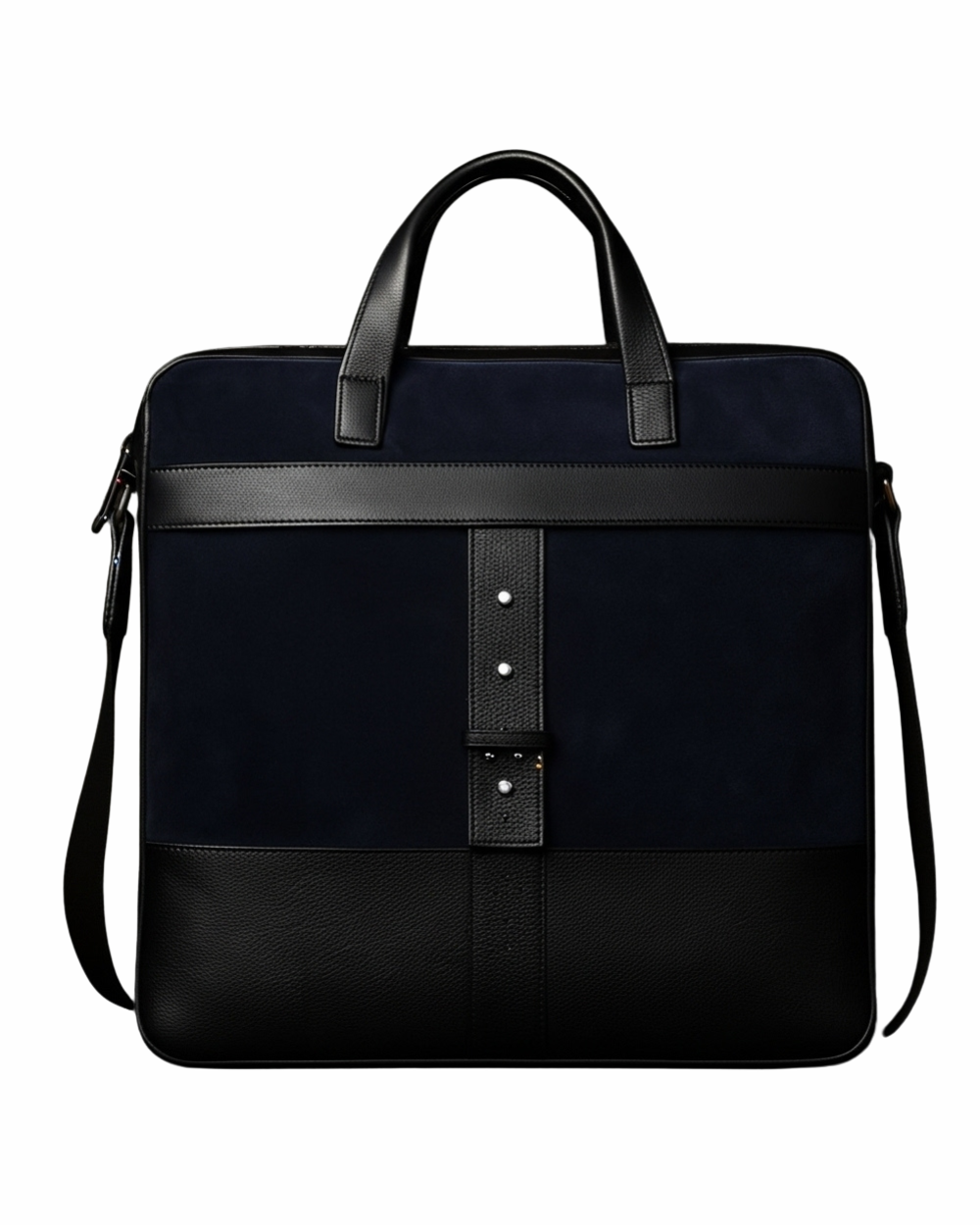 Midnight Executive Leather Briefcase
