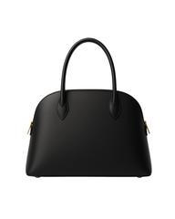 Eclat Dome Tote Lux Leather Women Leather Bag