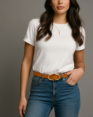 The Aurora Women’s Leather Belt