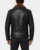 Men’s RAF B3 Real Leather Aviator Sheepskin Jacket – Zenith Brown