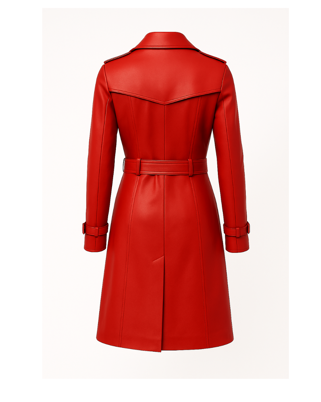 Scarlet Sienna City Trench Coat