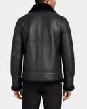 Men’s Classic B3 Original Sheepskin Jacket – Nova Black