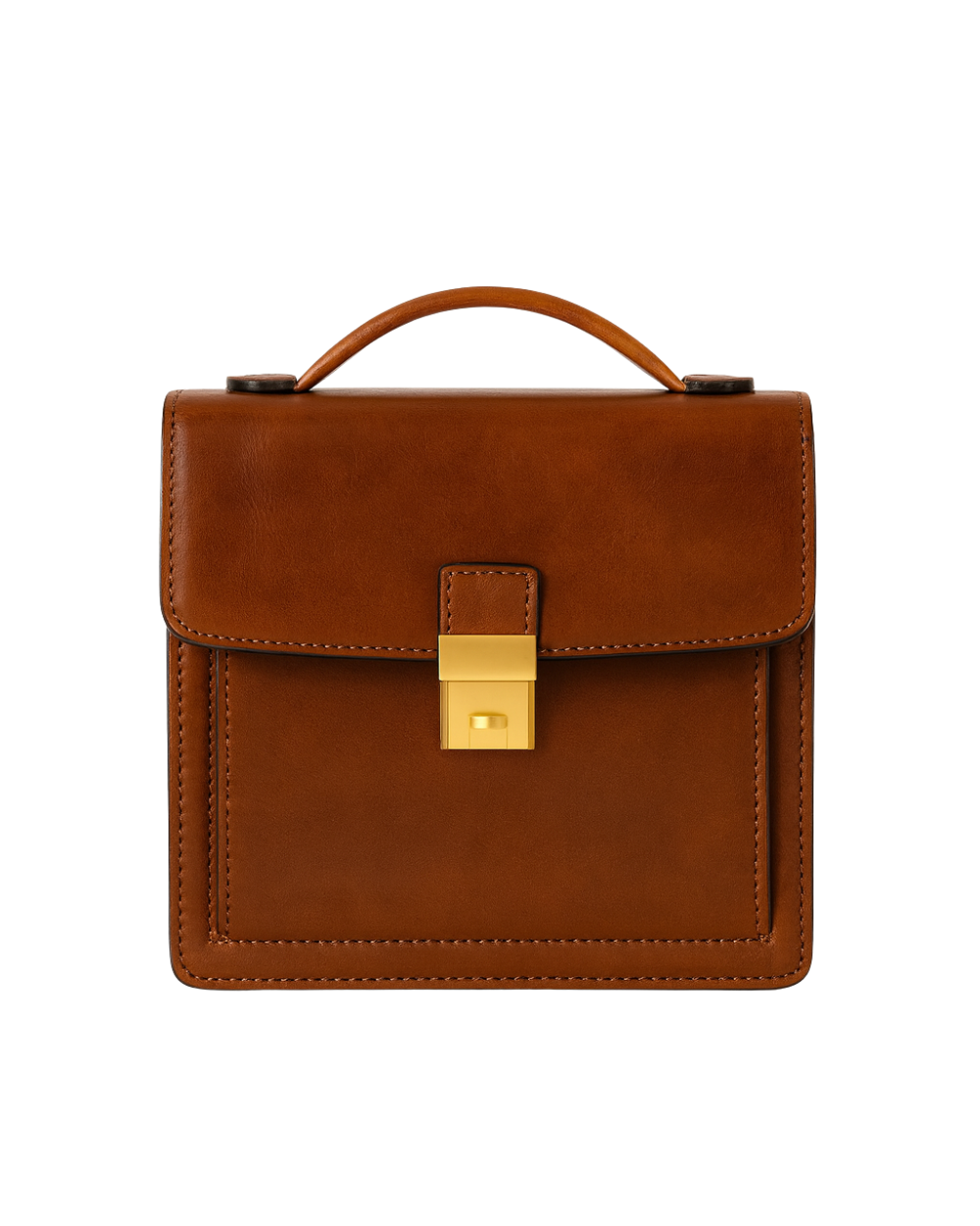 The Ambassador Mini Leather Briefcase