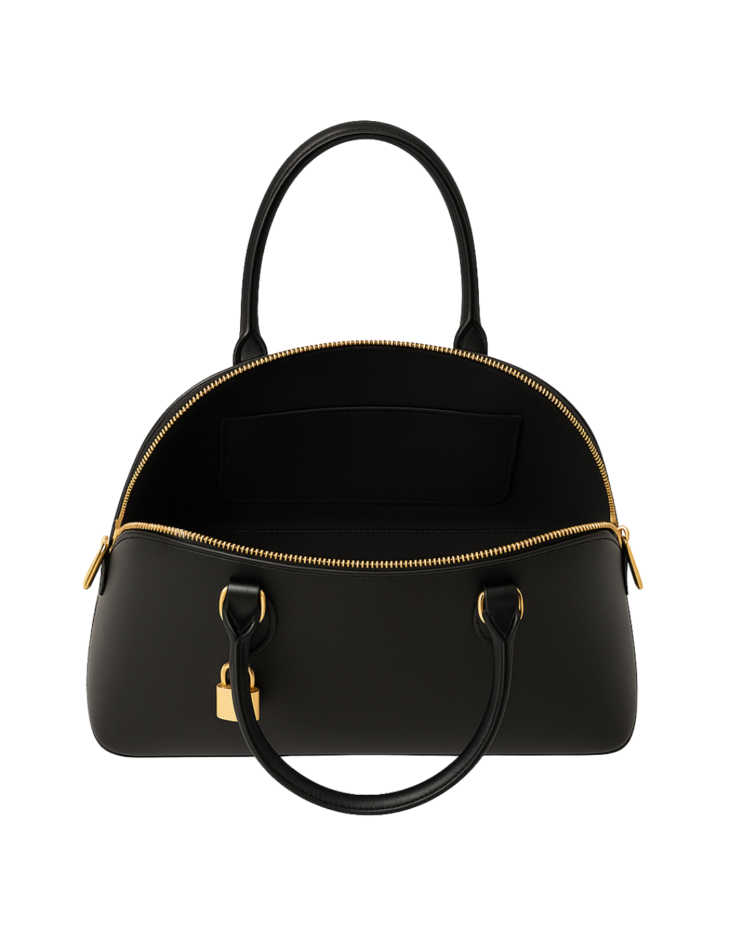 Eclat Dome Tote Lux Leather Women Leather Bag