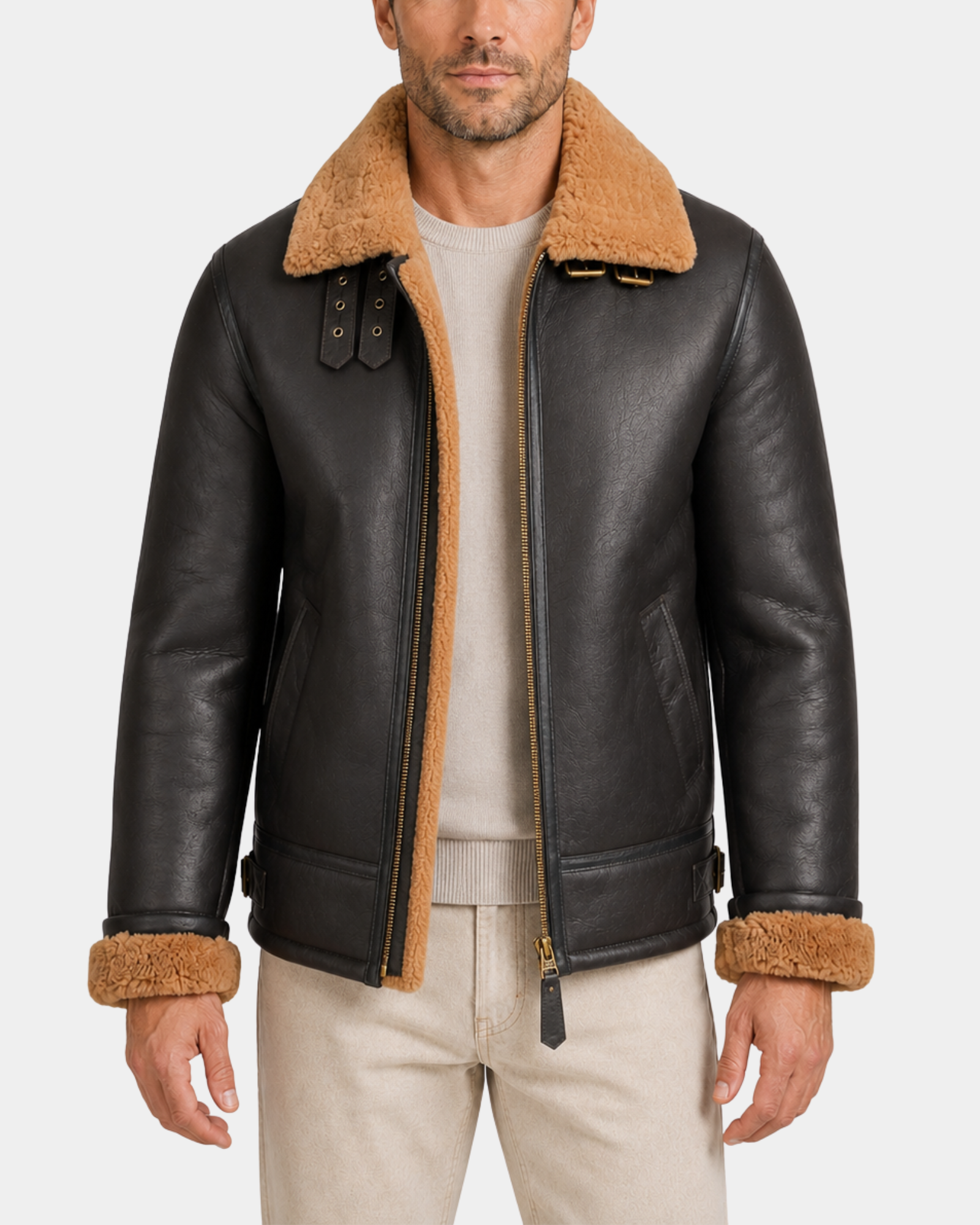 Oscar Zenith Brown Ginger open front
