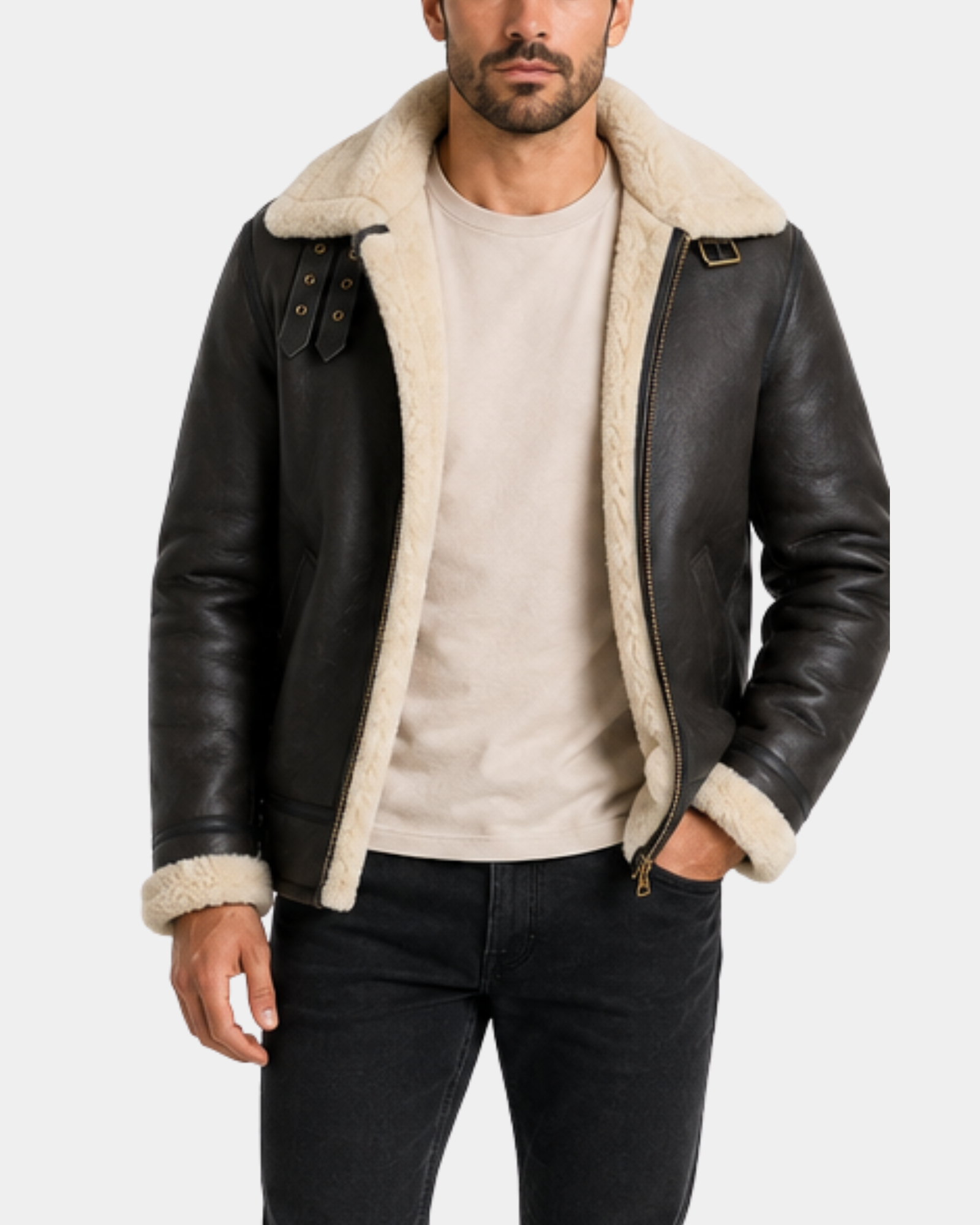 Oscar Zenith Brown White open front