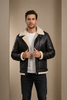Bomber Flying Men’s RAF B3 Real Leather Aviator Sheepskin Jacket – Zenith Brown