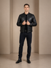 Men’s Biker Soft Casual Leather Jacket – Nova Black
