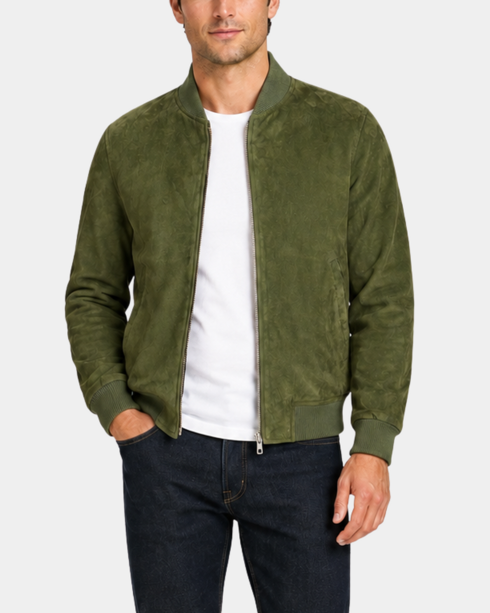 Trevor Aurora Green open front